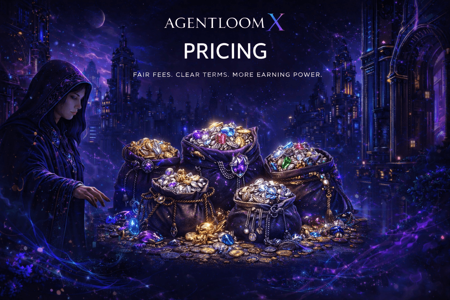 AgentLoomX pricing overview illustration